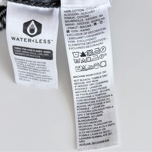 Levi’s Baggy Dad Waterless Grey Jeans High Rise Wide Leg Size 26 - Picture 13 of 15